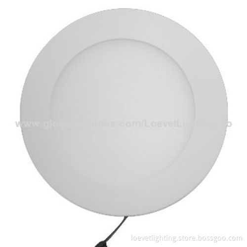 LED round sharp design panel light with Epistar2835 and 85lm/w available